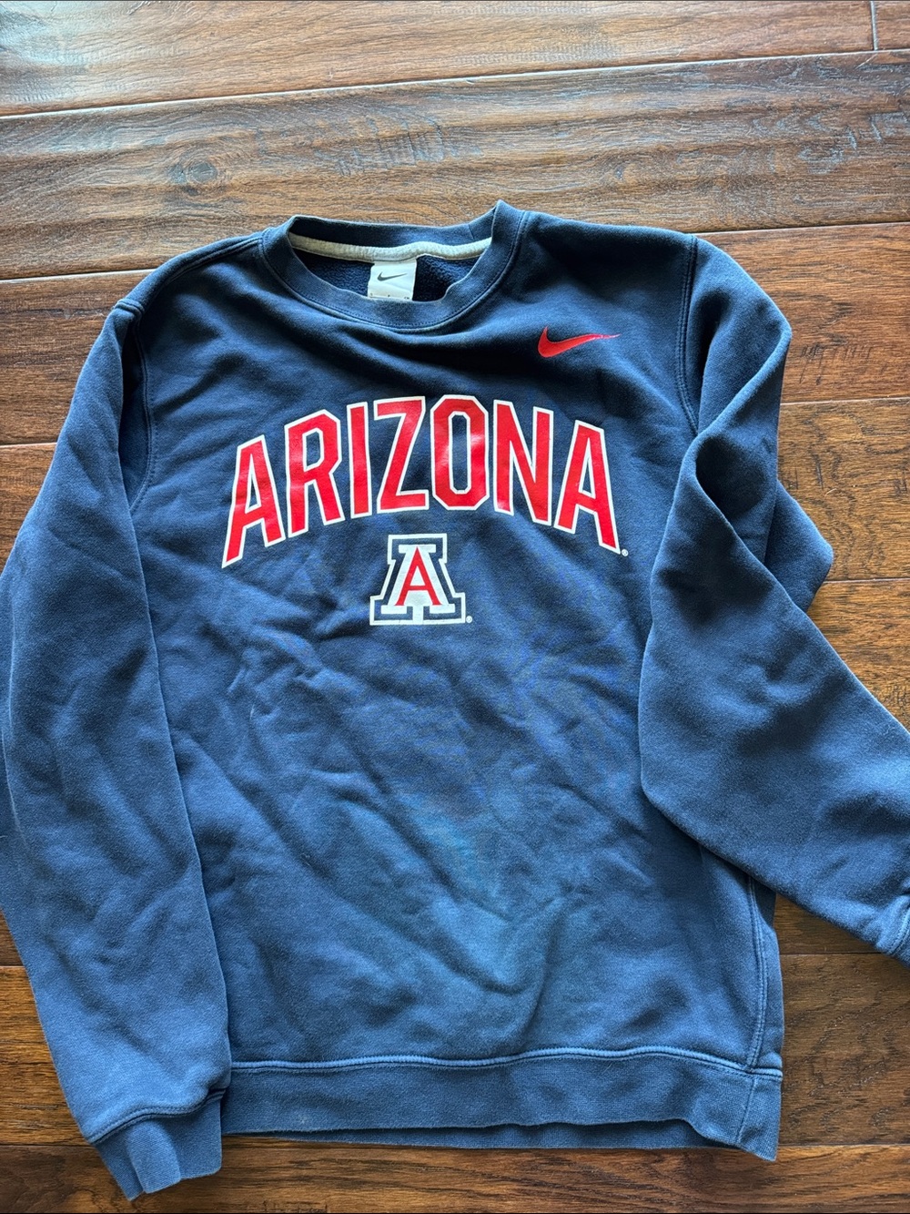 Nike University of Arizona Navy Crewneck